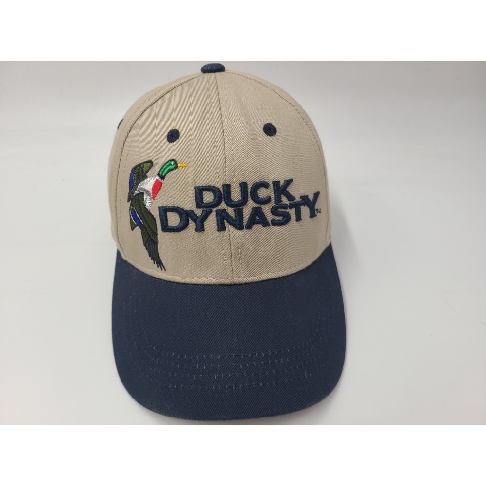 Duck Dynasty A&E Adjustable Hat Cap Cotton Casual Hunt Fish Men Women Beige Blue